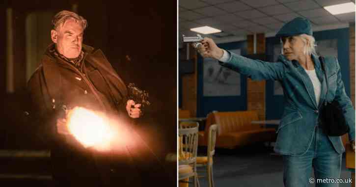 Pierce Brosnan: ‘I felt no guilt gunning people down in most violent scene on TV’