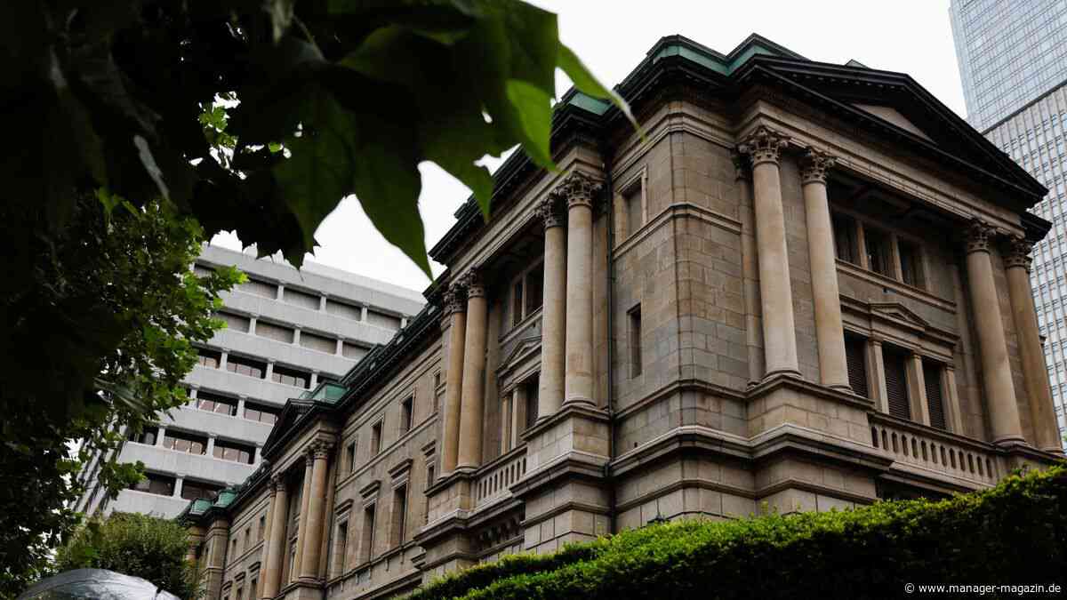 Japan: Notenbank hebt Leitzins auf höchsten Stand seit 31 Jahren