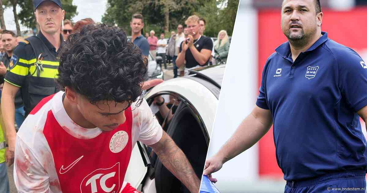 Schorsing voor Jhon van Beukering na kaakslag: trainer mag voorlopig 60 dagen niet op de bank zitten