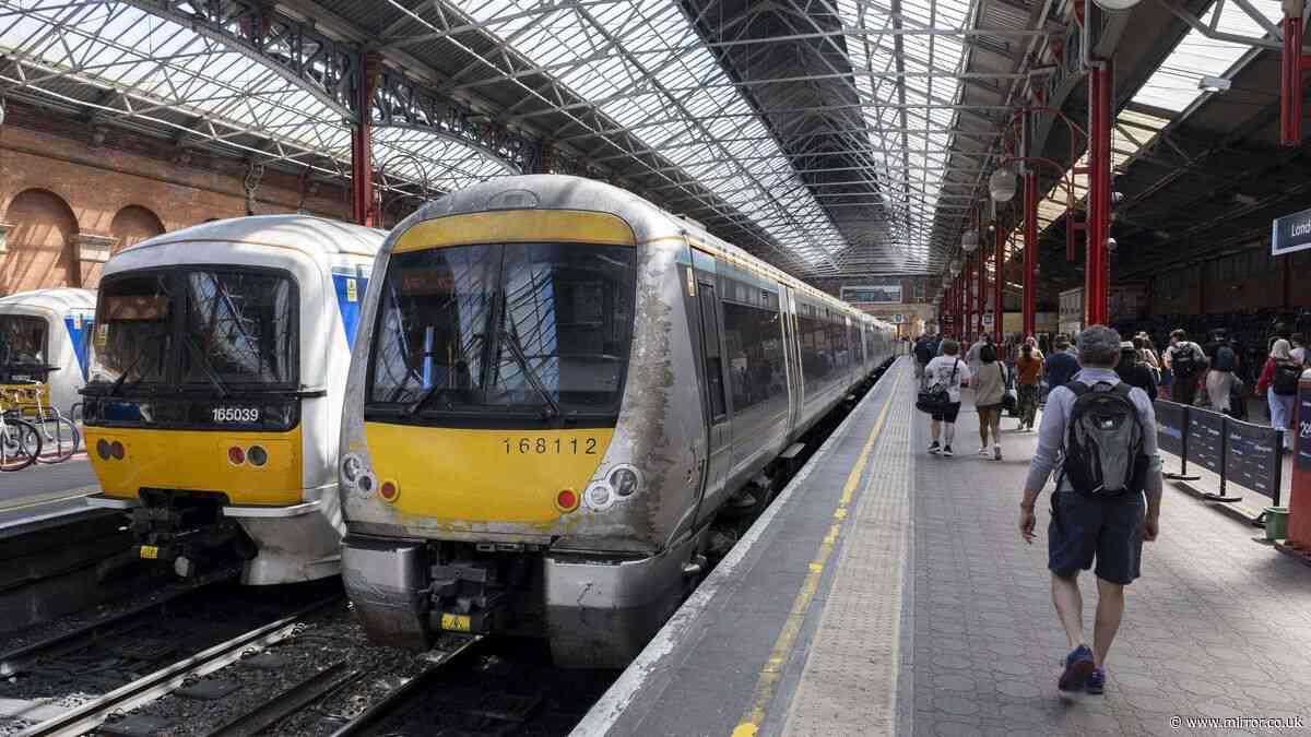Sixth train operator - Chiltern Railways - to go into public ownership in days