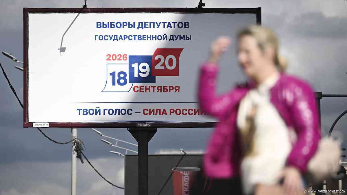 Russische parlementsverkiezingen opnieuw voor de b&uuml;hne: 'Theatershow'