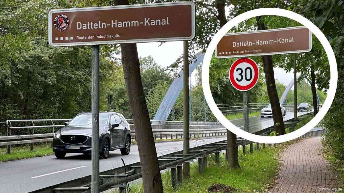 Umstrittenes Tempo 30 auf Kanalbrücke ist weg – nun gilt einheitliche Geschwindigkeit