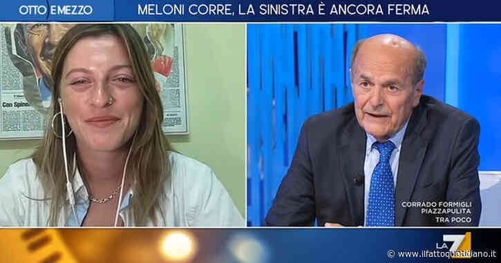 Bersani a La7: “Su Virginia Libero una canea che mi ha fatto girare le scatole. Meglio lei degli indifferenti e di chi si tatua la svastica”