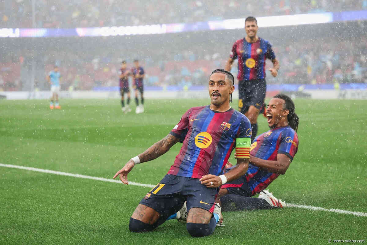 Stats: Raphinha has turned penalties into a near-guaranteed goal for Barcelona