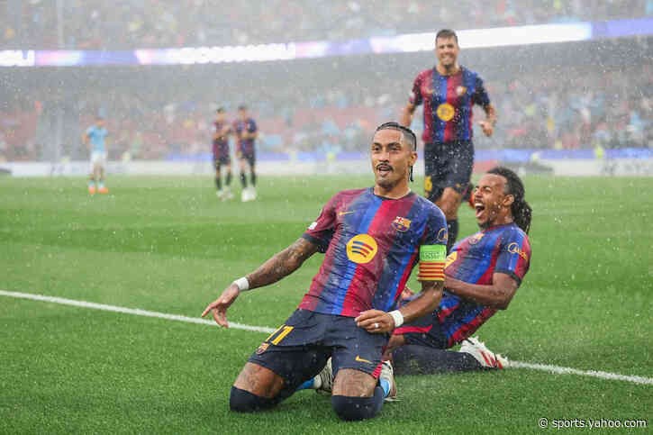 Stats: Raphinha has turned penalties into a near-guaranteed goal for Barcelona