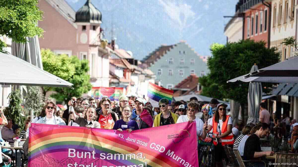 „Endlich!“: Erster Christopher-Street-Day in Weilheim