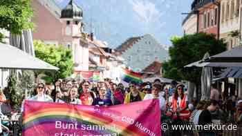„Endlich!“: Erster Christopher-Street-Day in Weilheim