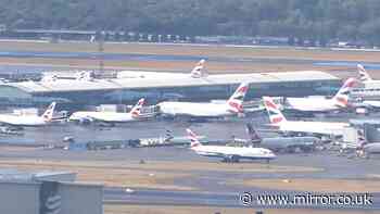 Medics rush to Heathrow runway after American Airlines jet declares mid-air emergency