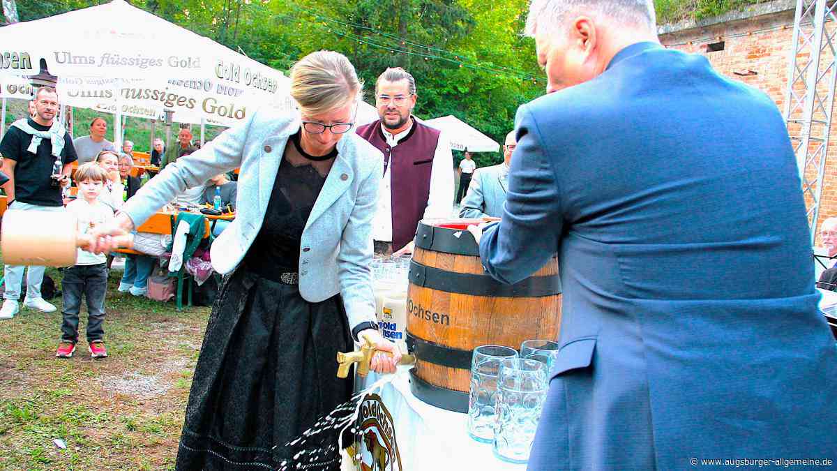 O‘zapft is: Das wiederbelebte Vorwerkfest in Neu-Ulm hat begonnen