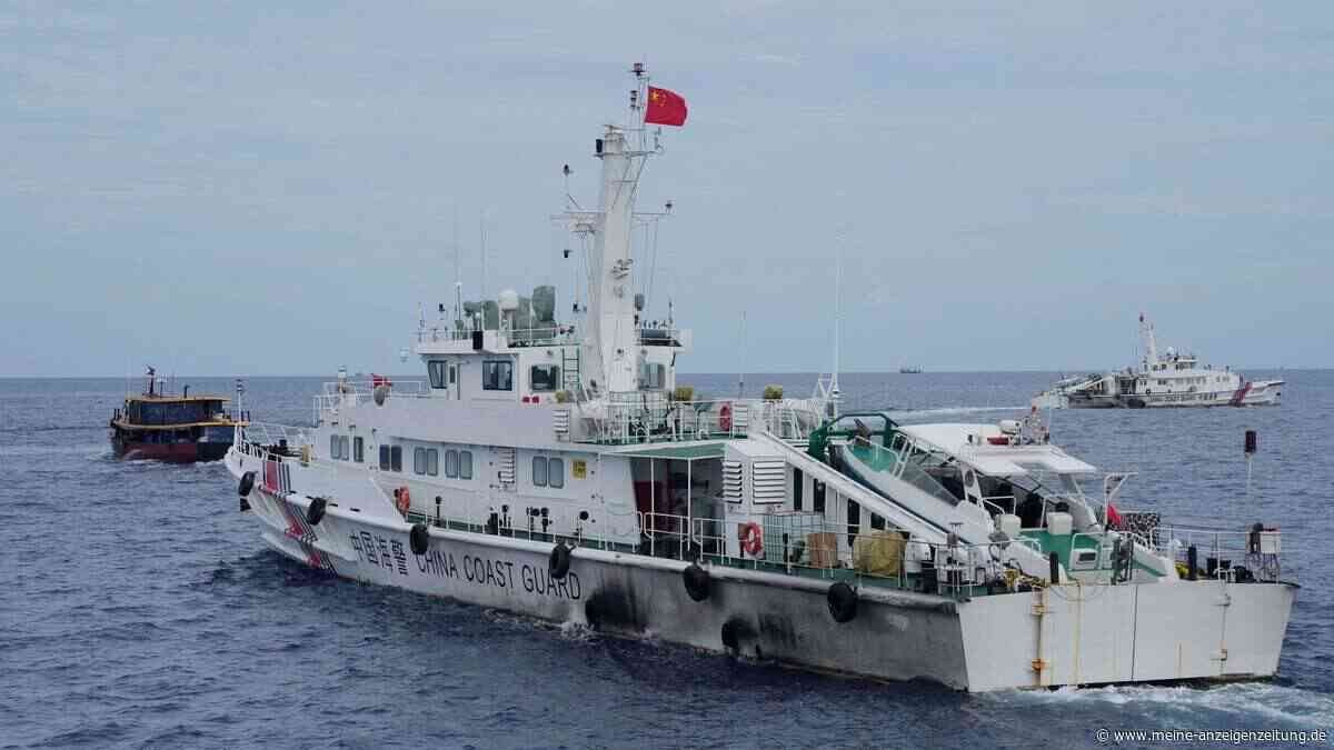 Philippinen werfen China gefährliches Ramm-Manöver vor