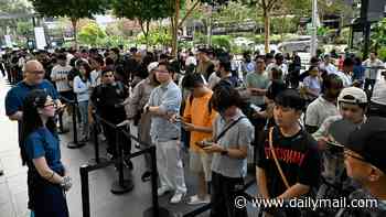 iPhone 18 Pro goes on sale around the world: Huge queues form outside Apple Stores in Kuala Lumpur, Sydney and Singapore - while scalpers set their sights on shoppers in Hangzhou
