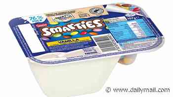 Revealed: The popular children's yoghurts that contain dangerous amounts of sugar - with Nestle's Smarties Vanilla Split Pot at the top of the list