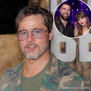 Brad Pitt Reveals Mishap From Taylor Swift & Travis Kelce's Wedding