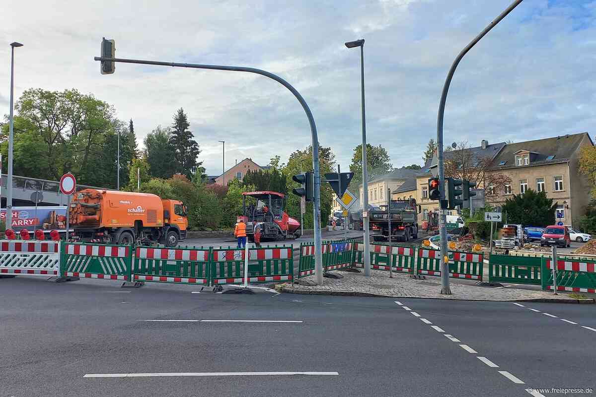 Neuer Bauabschnitt auf B101 in Freiberg: Darauf müssen sich Autofahrer einstellen