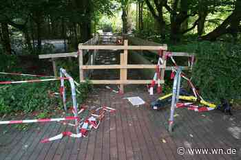 Aus Sicherheitsgründen: Brücke am Meckmannshof gesperrt