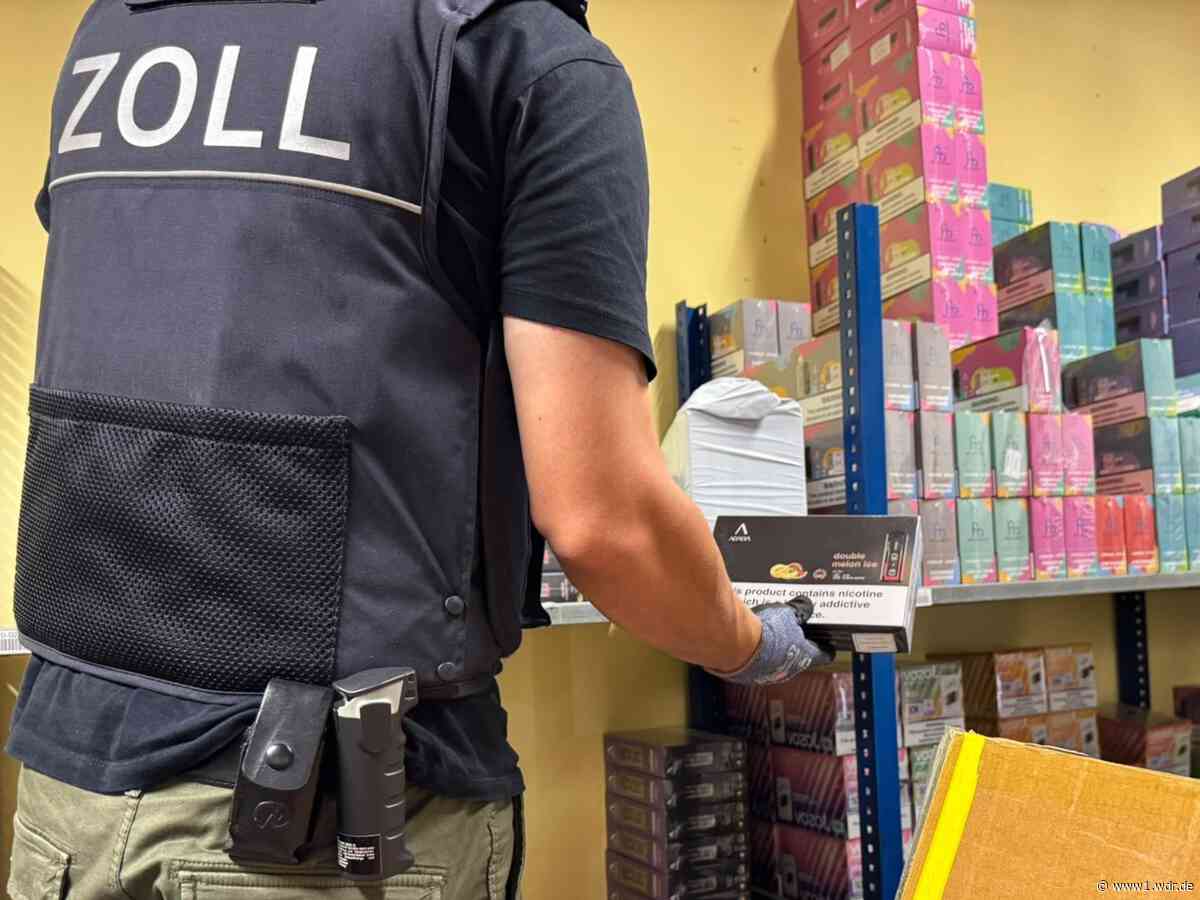 Zollfahnder Essen: Schlag gegen illegalen Vapes-Handel