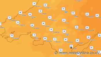 Met Office weather maps show late summer blast to hit Wales next week