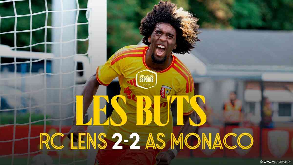 GROUPE ELITE I Les buts lensois lors de RC Lens-AS Monaco (2-2)