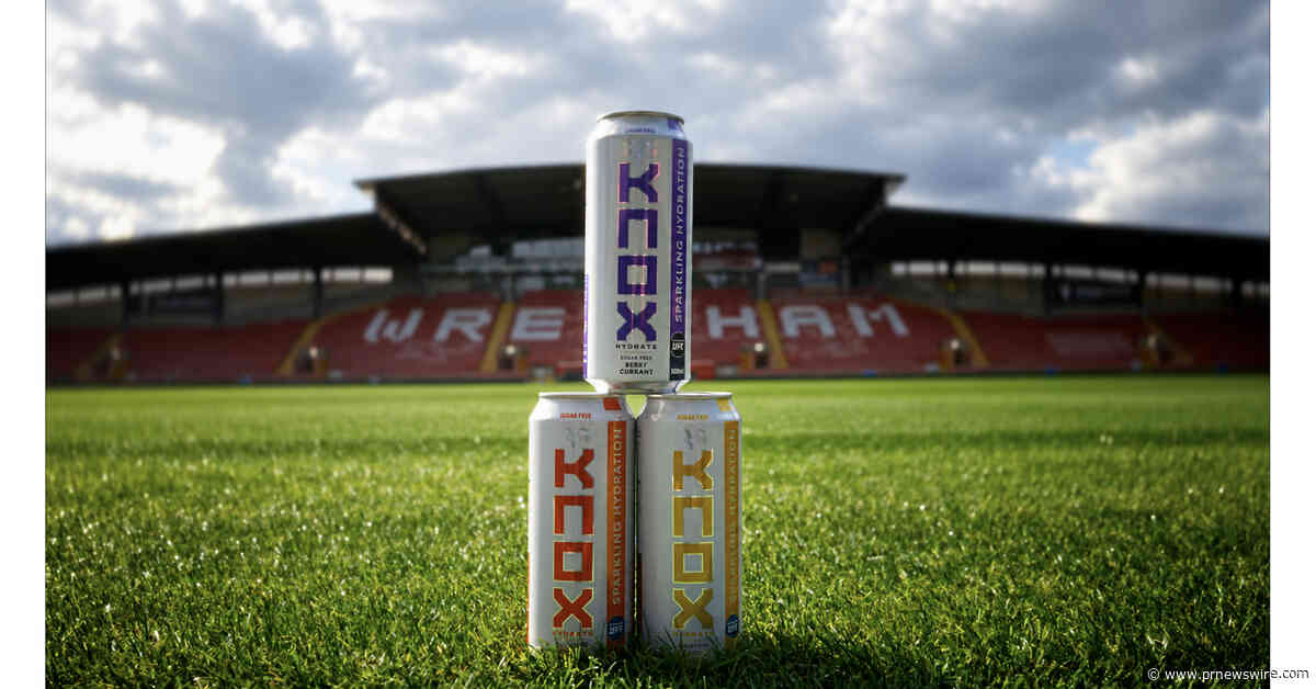Wrexham AFC Names KNOX Hydration as Official Hydration Partner