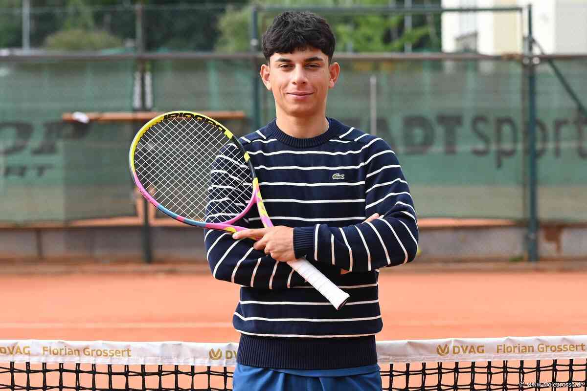 Nasim Star vom Chemnitzer TC Küchwald: Ein Tennistalent, das auch ohne Training viel gewinnt
