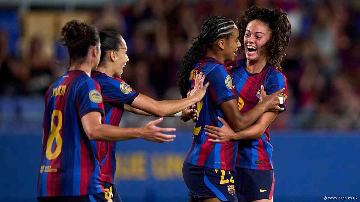 Women's Champions League Power Rankings: Are Barcelona favorites again?