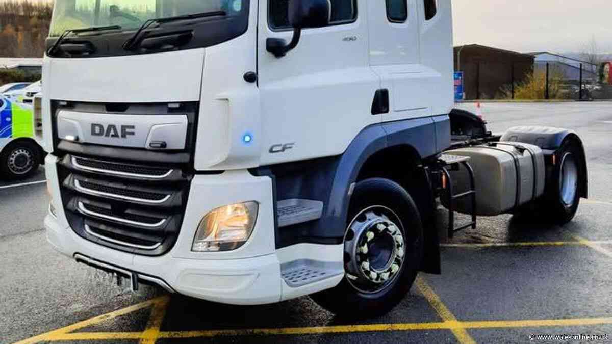 Police using unmarked lorry to catch out drivers on some of Wales' busiest roads