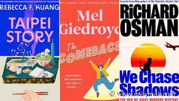 Richard Osman returns in our best Contemporary novels of the month: Taipei Story by Rebecca F. Kuang, The Comeback by Mel Giedroyc, We Chase Shadows by Richard Osman