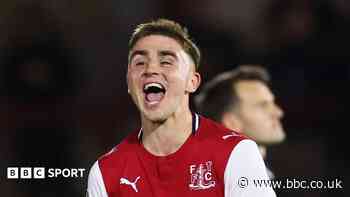 League Two Fleetwood host Arsenal in Carabao Cup last 16