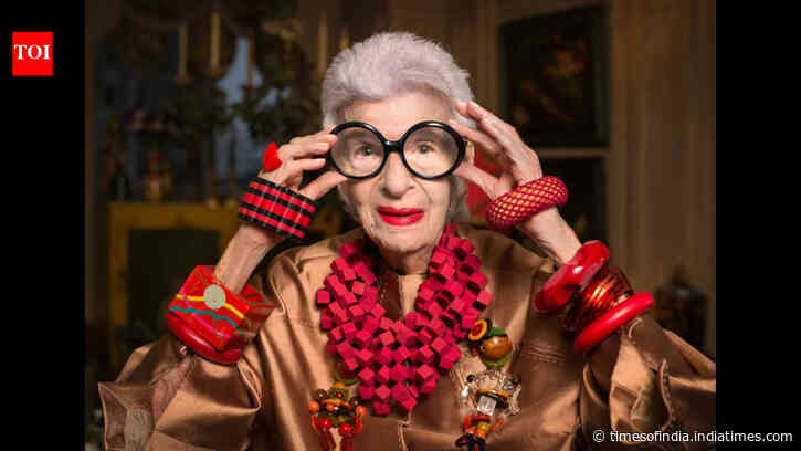 Fashion quote of the day by Iris Apfel: 'Fashion you can buy, but style you possess...'
