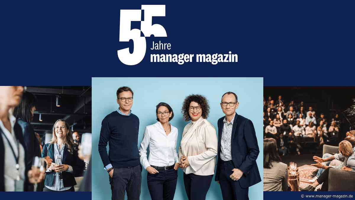 Wir feiern 55 Jahre manager magazin – feiern Sie mit uns!
