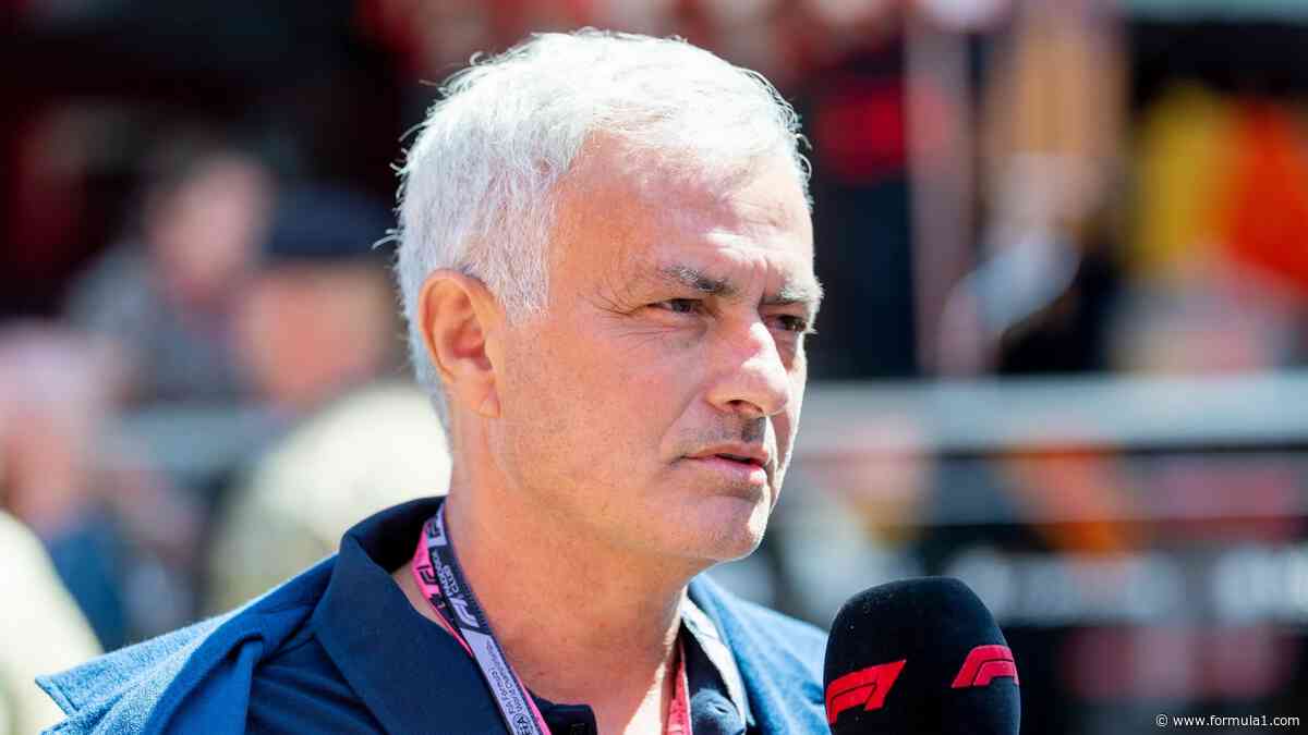Football legend José Mourinho on his love for F1