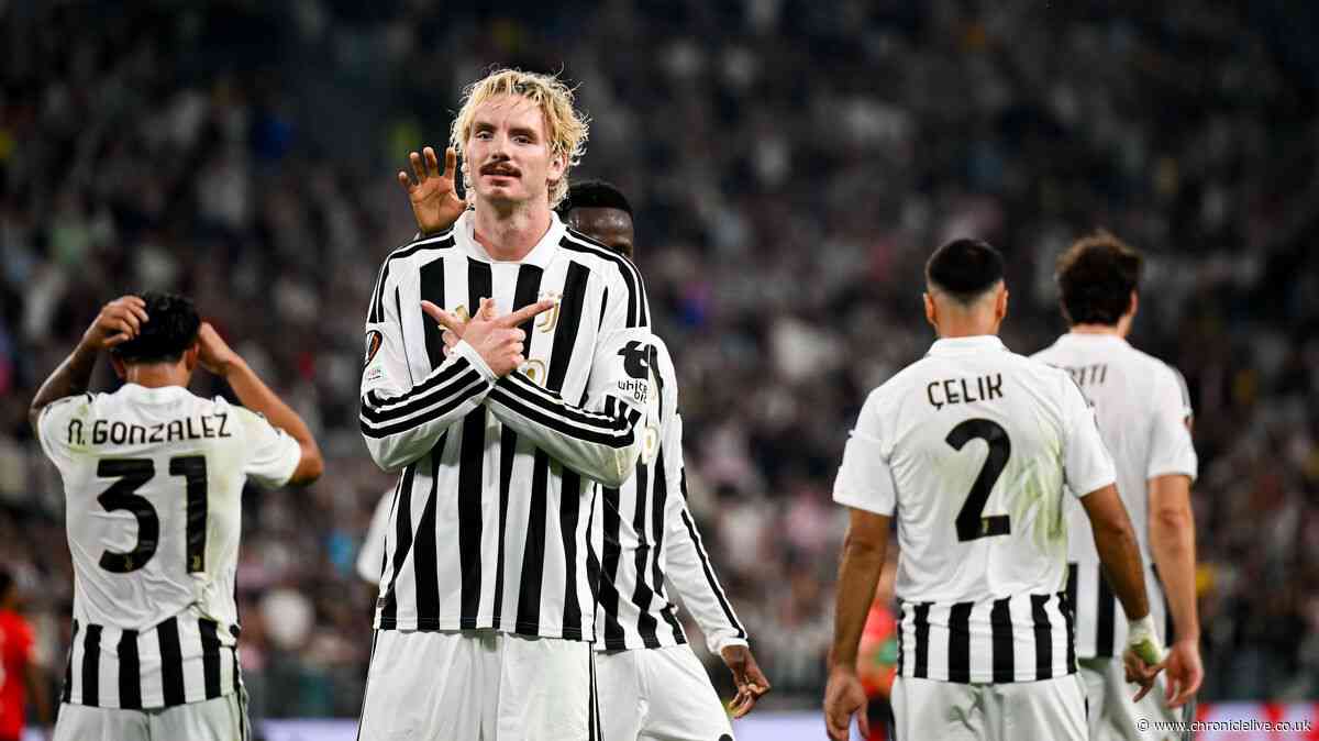 Nick Woltemade sends nine word message after scoring first Juventus goal after leaving Newcastle