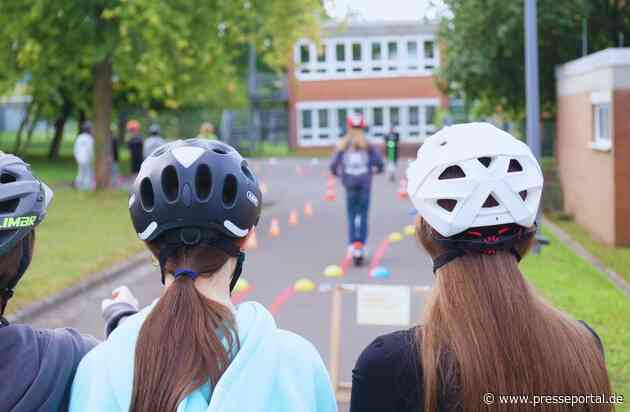 Mittelhessen: WETTERAUKREIS: Polizei und Verkehrswacht klären in Schulen zum Thema E-Scooter auf