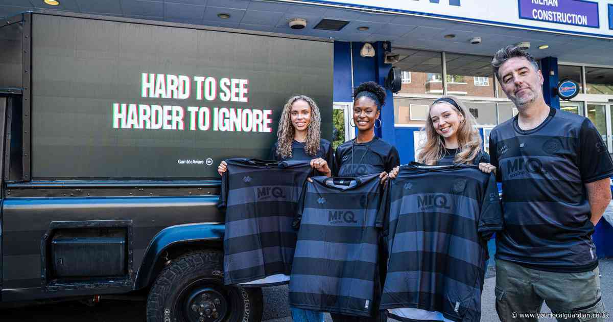 Football sponsor bins its own brand: Fans ditch old shirts for blackout kit