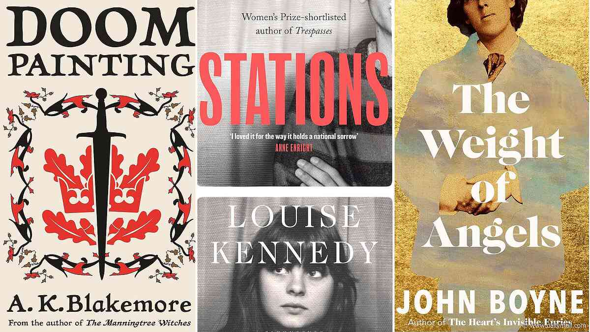Oscar Wilde is reimagined in the best Literary Fiction of the week: DOOM PAINTING by A. K. Blakemore, STATIONS by Louise Kennedy, THE WEIGHT OF ANGELS by John Boyne