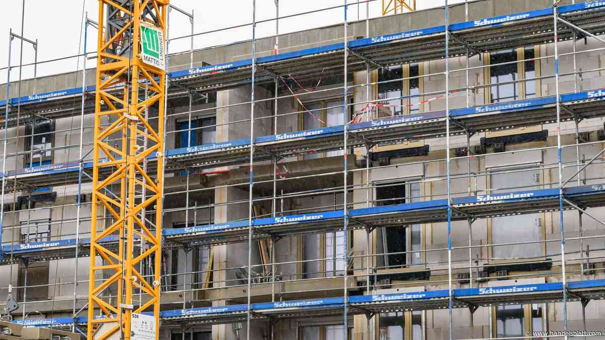 Bau: Mehr Baugenehmigungen – doch die Branche bleibt skeptisch