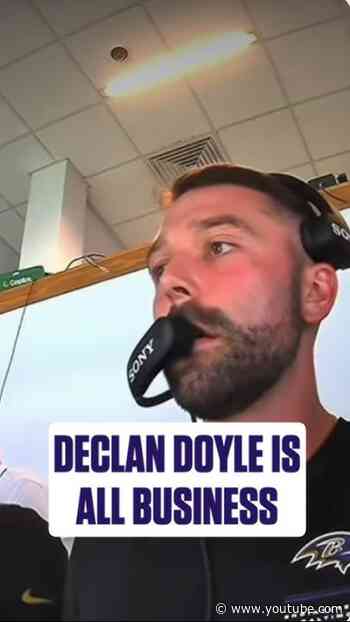 Declan Doyle is All Business