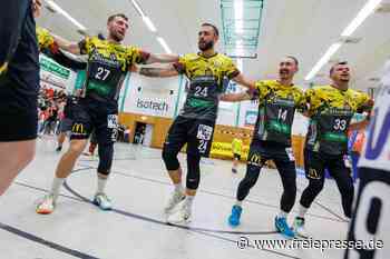 Jubeln die Oberlosaer Handballer auch gegen ein Team aus Toptalenten?