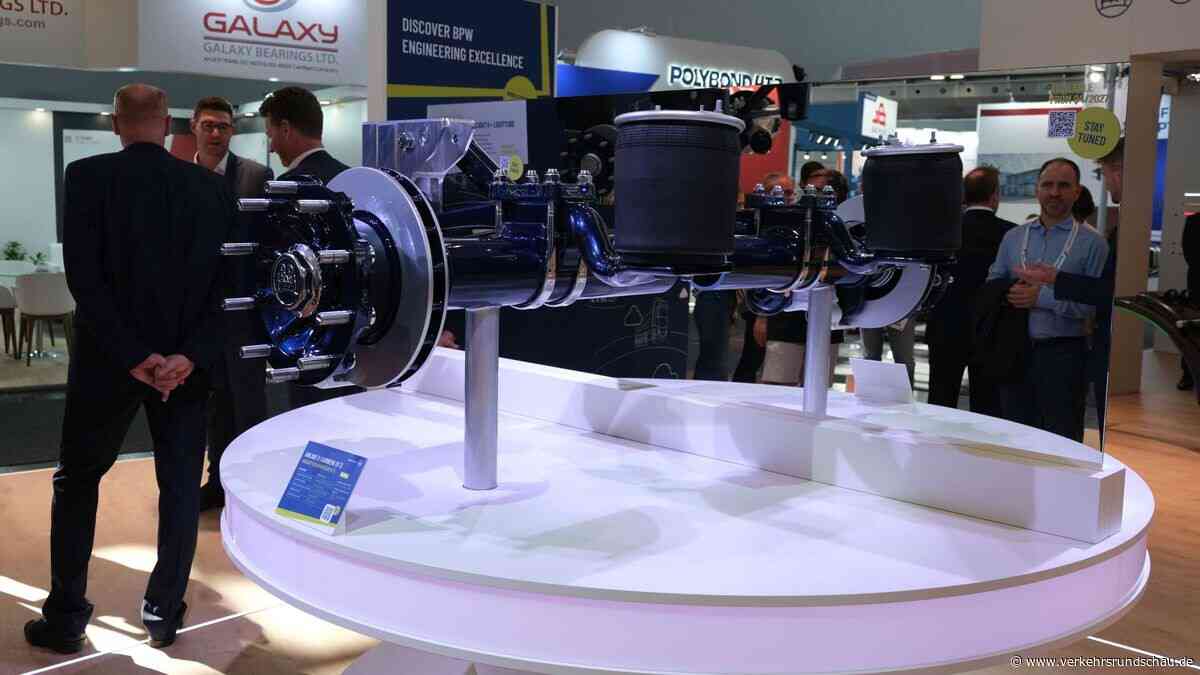 BPW verringert Gewicht der Trailer-Achse mithilfe eines neuen Wheelends