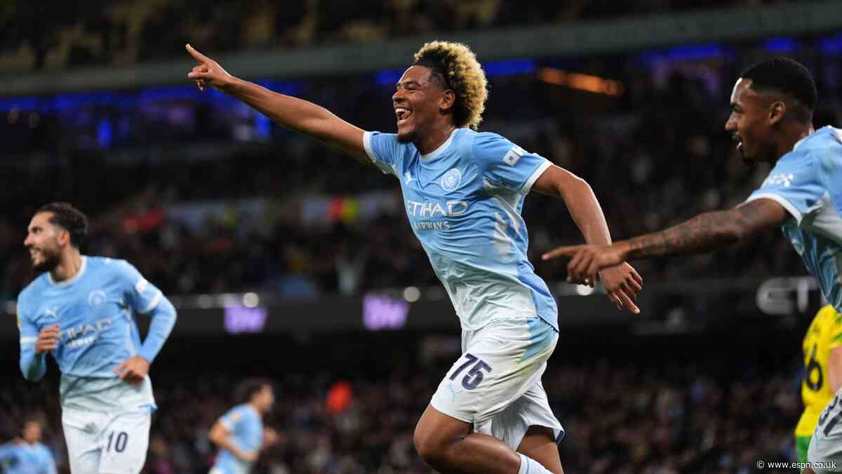 Is Manchester City teenager Samba a backup for Haaland, or the new Pogba?