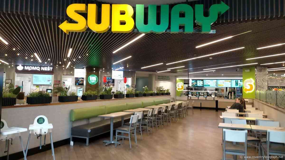 Coventry West Orchards Subway slapped with one-star hygiene rating