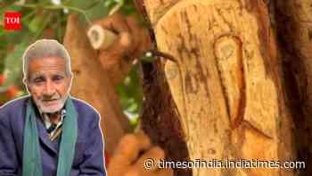 Meet Ishtiaq Ali: 85-year-old artist from Lucknow who carves Hindu gods on living trees