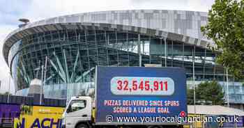 Domino’s poke fun at Tottenham's poor start to season with ad outside stadium