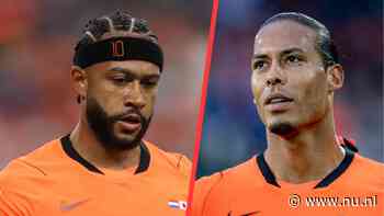 Eerste Oranjeselectie Xavi: geen Memphis, wel Van Dijk, Veerman en Van Bommel