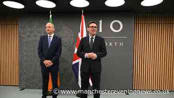 Andy Burnham welcomes first world leader to Manchester's No 10 North before Makerfield visit