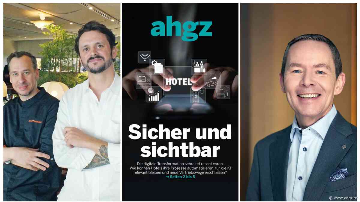 Das neue ahgz E-Paper: Titelthema: Digitale Transformation in der Hotellerie