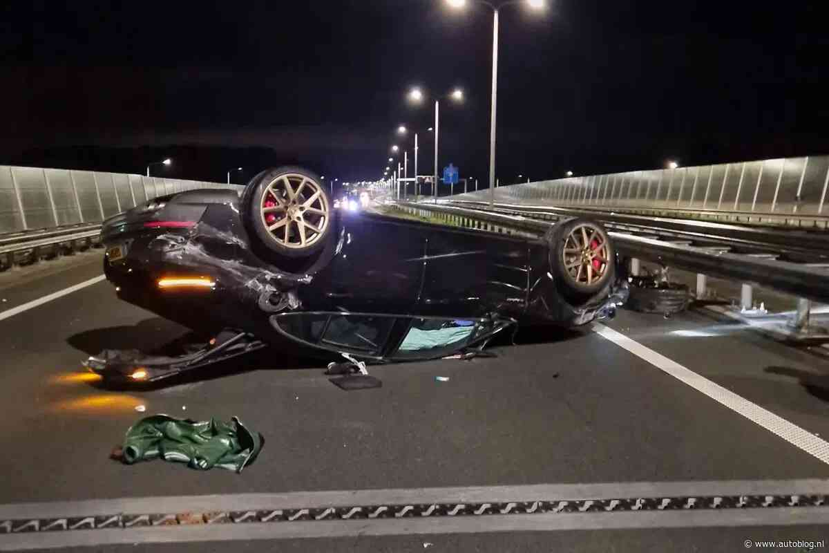Dode bij heftige crash met Porsche op N307