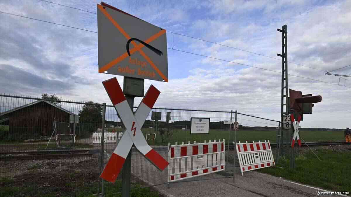 Bahnlinie S5 bei Großhelfendorf drei Wochen länger gesperrt