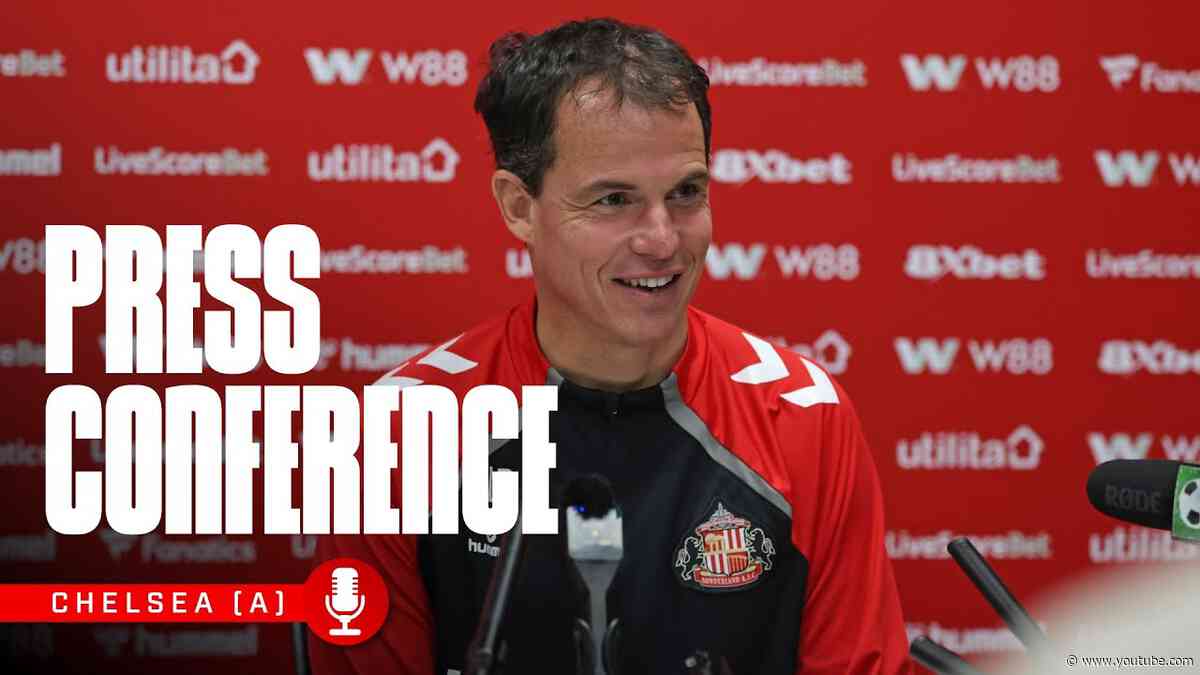 Régis Le Bris' pre-match Premier League press conference! | Chelsea vs Sunderland AFC