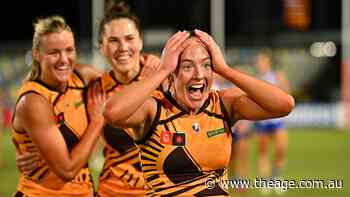 AFLW round six: Hawthorn leave all-conquering Roos stunned, hand them their first loss since 2023
